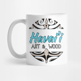 Havai'i art and Wood logo Mug